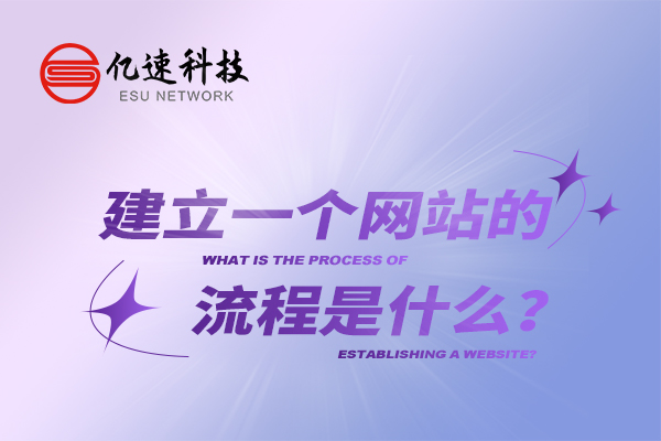 建立一個(gè)網(wǎng)站的流程是什么？